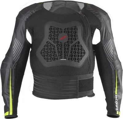 Produktbild von Zandona NetCube Kinder Protektorenjacke, schwarz, L
