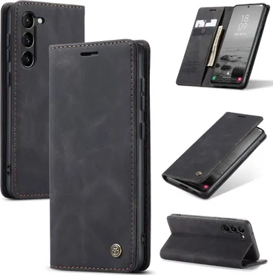 Produktbild von Samsung Galaxy S24 Hülle - CaseMe 013 Klapphülle - Schwarz
