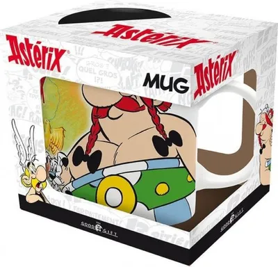 Image de Mug céramique Astérix et Obélix 320 ml - Carte et Obélix