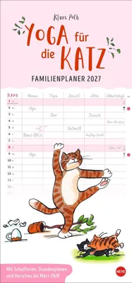 Produktbild von Puth Yoga für die Katz Familienplaner 2027