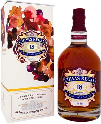 Produktbild von Chivas Regal 18 Years Wine Cask Series + Box 1000ml 48% Vol.