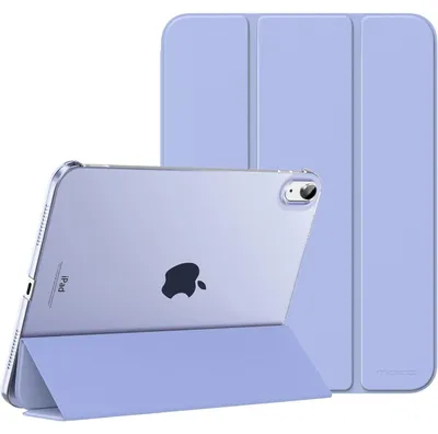 Produktbild von Schutzhülle für iPad 11. Gen. 2025 & 10. Gen. 2022, Lavendel, Transparent, Standfunktion