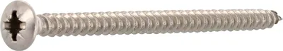 Produktbild von Spanplattenschraube Linsensenkkopf 4.0x 40 Vollgewinde Pozidriv 2 Edelstahl A2
