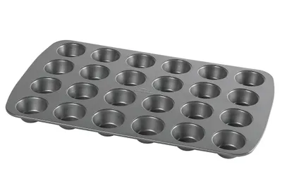 Produktbild von Birkmann Easy Baking Mini-Muffinform, Muffin Form, Kuchenform, Tortenform, Anithaft, 39 cm, 881112