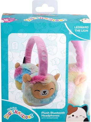 Immagine prodotto di „Squishmallows“ – pliušinės „Bluetooth“ ausinės – Leonardas (608073)