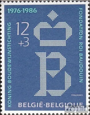 Produktbild von Briefmarken Belgien 1986 Mi 2256 (kompl.Ausg.) postfrisch 10 J. König- Baudouin- Stiftung