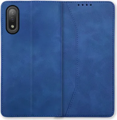 Produktbild von Bookstyle 'Premium' Schutzhülle Klapphülle Schutztasche Etui Cover für Sony Xperia Ace II - Blau