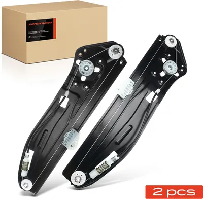 Image de Frankberg 2x Lève-vitre arrière gauche droit pour BMW Série 7 E65 E66 E67 2001-2008