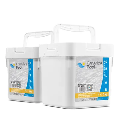 Produktbild von Chlor Schnell Granulat für Pool 10 kg organisch