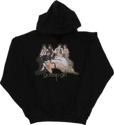 Produktbild von Gossip Girl - Kapuzenpullover für Damen BI8658 (L) (Schwarz)