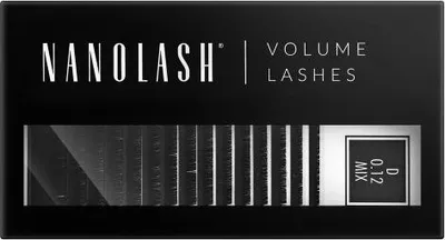 Obrázek produktu pro Nanolash Volume Lashes 0.12 D umělé řasy 6-13 mm