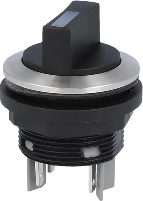 Immagine prodotto di Georg Schlegel Selettore a pulsante, 2S rotondo, SHORTRON Spina piatta 2,8 mm x 0,8 mm - 1 pezzo