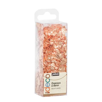 Image de Flocons de dorure Pebeo Deco 1,5 g, cuivre
