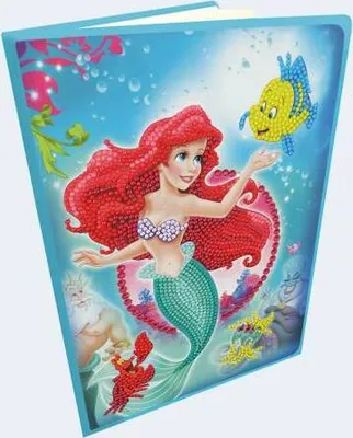 Produktbild von Diamant Malblock Disney Die kleine Meerjungfrau - 1 Stck