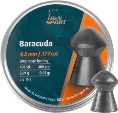 Image de Diabolo H&N Baracuda 4,5 mm 400 szt.