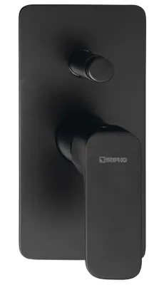 Produktbild von Sapho SPY Unterputz-Duscharmatur, 2 Wege, schwarz matt