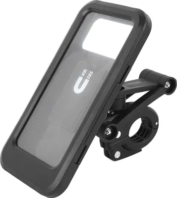Produktbild von Wasserdichter Fahrrad-Handyhalter, flexibel, multifunktional, universelle Motorrad-Lenkerhalterung für alle Handys