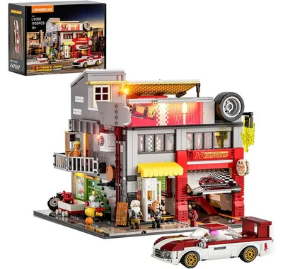 Immagine prodotto di Funwhole Lumibricks Street MOD Garage