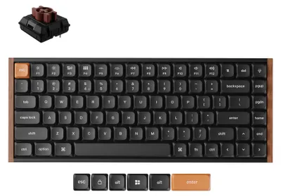 Immagine prodotto di Tastiera da gaming Keychron K3 Max SE K3M-F3, meccanica, wireless, TKL, compatibile con QMK/VIA