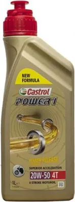 Produktbild von Castrol Motorenöl 20W-50 Power 1 4T, Hc-Synt., 1 L