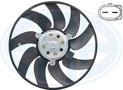 Produktbild von ERA 352094 Lüfter Motorkühlung Kühlerlüfter für AUDI A4 Avant (8K5, B8) Wasserkühler Ø338mm