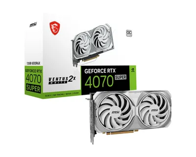 Immagine prodotto di MSI V513-642R GeForce RTX 4070 SUPER 12G VENTUS 2X WHITE OC