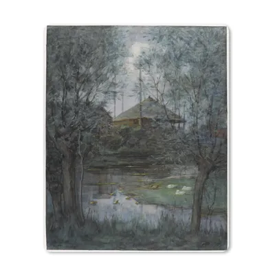 Produktbild von MuchoWow® Mauspad Mousepad Heuhaufen - Piet Mondrian 19x23 cm - Mousepads - Maus Mat - Pad - Mausunterlage - Mauspads - Spielen
