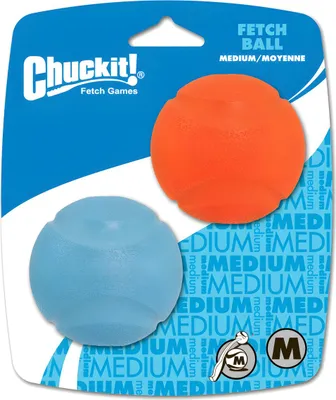 Obrázok produktu pre Chuckit! 19400, Pes, Lopta, Modrá, Oranžová, Guma, Aportovanie, 6,35 cm