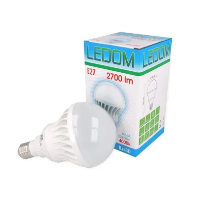 Obrázek produktu pro 10x E27 30W LED 2700 lm žárovka neutrální bílá keramická žárovka energeticky úsporná žárovka energetické třídy A+