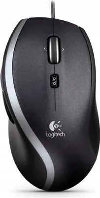 Zdjęcie produktu dla Logitech M500, Po prawej stronie, Laser, USB Typu-A, 1000 DPI, Czarny
