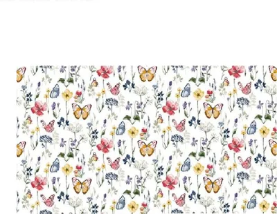 Produktbild von Wachstuch Tischdecke abwischbar Vliesrücken 140 cm breit individuelle Längen ca.140 x 100 cm Design JULIE