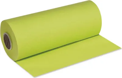 Obrázek produktu pro Prémiová papírová ubrousky na stůl, žlutozelené barvy, rozměry 40 cm x 24 m, 1 kus.