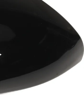 Image de 1 paire de coques de rétroviseurs gauche et droite avec protection latérale pour Grecale M182 2022 à 2023, noir brillant