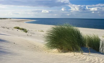 Produktbild von Vlies Fototapete Strand Meer Dünen (368x254cm - 4 Bahnen) Ostsee Natur Wohnzimmer Schlafzimmer Wandtapete Moderne Tapete UV-Beständig Montagefertig