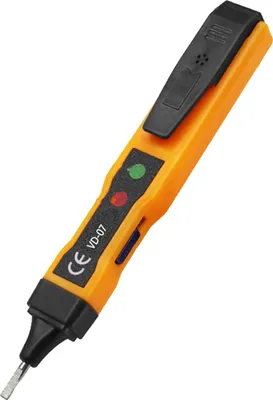 Produktbild von Berührungsloser AC-Spannungsprüfer Stift AC 70-250V DC 250V Tragbarer NCV-Detektor mit Ton-Licht-Doppelalarm, Null-/Spannungserkennung, Bruchstellenerkennung, Batteriestandsprüfung