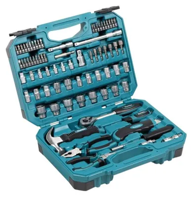 Image de Coffret jeu d'outils 76 pièces MAKITA E-10899 pour toutes les petites réparations