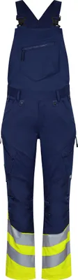 Produktbild von F. Engel Safety Latzhose, Blue Ink/Gelb, Gr. 58