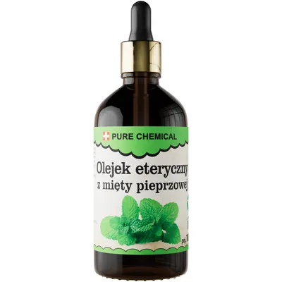 Produktbild von PURE CHEMICAL | Natürliches | Pfefferminzöl | ätherisches Öl aus Pfefferminze | 100 ml