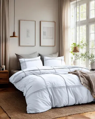 Productafbeelding van Sleeptime Washed Tufted Wit 140 x 200/220 cm