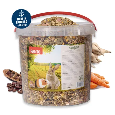 Produktbild von PANTO Nagerfutter Universal 6kg - mit Früchten und Gemüse