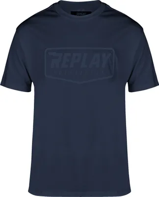 Immagine prodotto di T-shirt con logo Replay, blu scuro, S