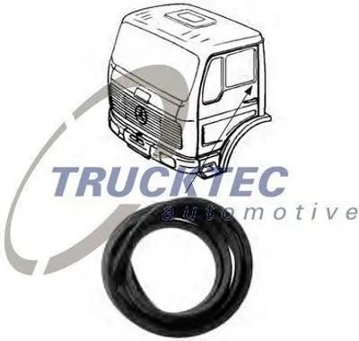Produktbild von TRUCKTEC AUTOMOTIVE 01.50.016 Türdichtung