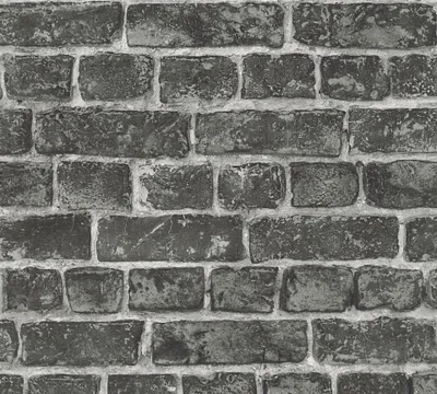 Produktbild von A.S. Création Vliestapete Best of Wood`n Stone 2nd Edition Tapete schwarz 10,05 m x 0,53 m 306822 30682-2