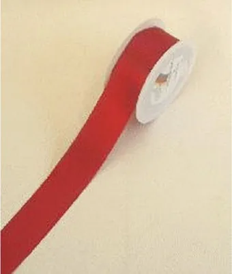 Produktbild von Goldina® 8172040200025 Doppelsatinband - 40 mm x 25 m, rot