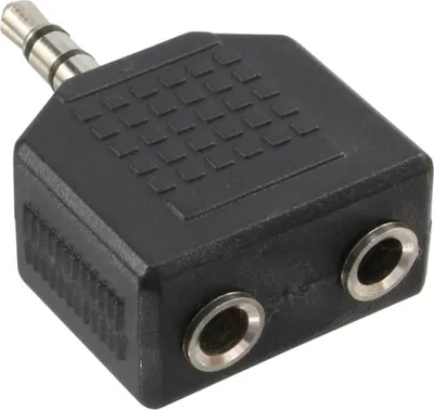 Immagine prodotto di InLine® 99301 Adattatore audio, spina jack da 3,5 mm a 2x presa jack da 3,5 mm, stereo
