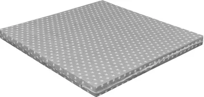 Produktbild von Baby Delux Matratze für Laufgitter Laufstall 100x100 cm Grey Stars
