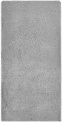 Produktbild von Fellteppich Eckig 60 x 120 cm Grau besonders weicher Hochflor