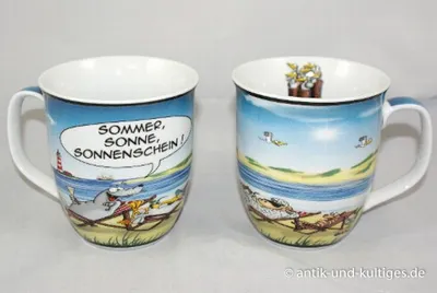 Produktbild von Lustiger Kaffeebecher Sommer Kaffeepott Hösti Tasse Becher