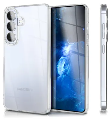 Zdjęcie produktu dla NALIA Przezroczyste etui do Samsunga Galaxy S26 – zapobiegające żółknięciu i odporne na uderzenia – tył o wyglądzie szkła – marka z Berlina