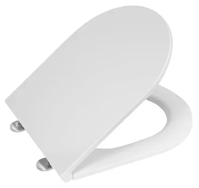 Produktbild von WC-Sitz SLIM, Soft Close, Easy Take, weiss